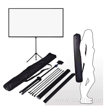 80 inch HD Stand Tripod frame Projector Screen
